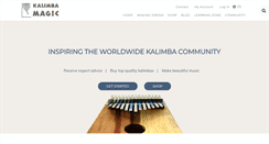 Desktop Screenshot of kalimbamagic.com